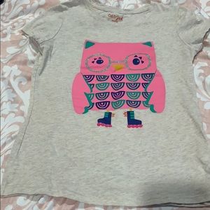 T shirt for kids owl on the shirt